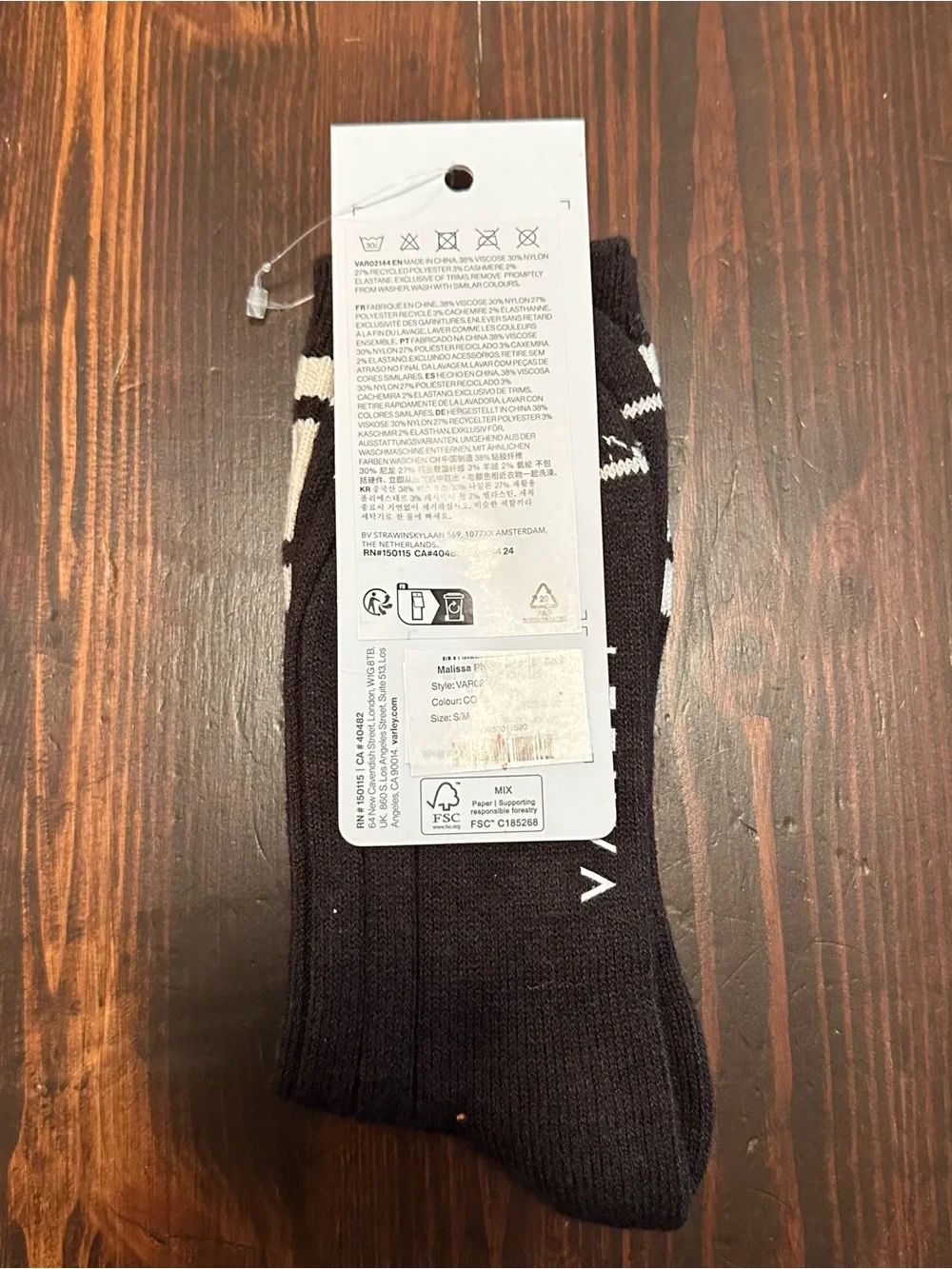 Varley Malissa Plush Wide Rib Sock
